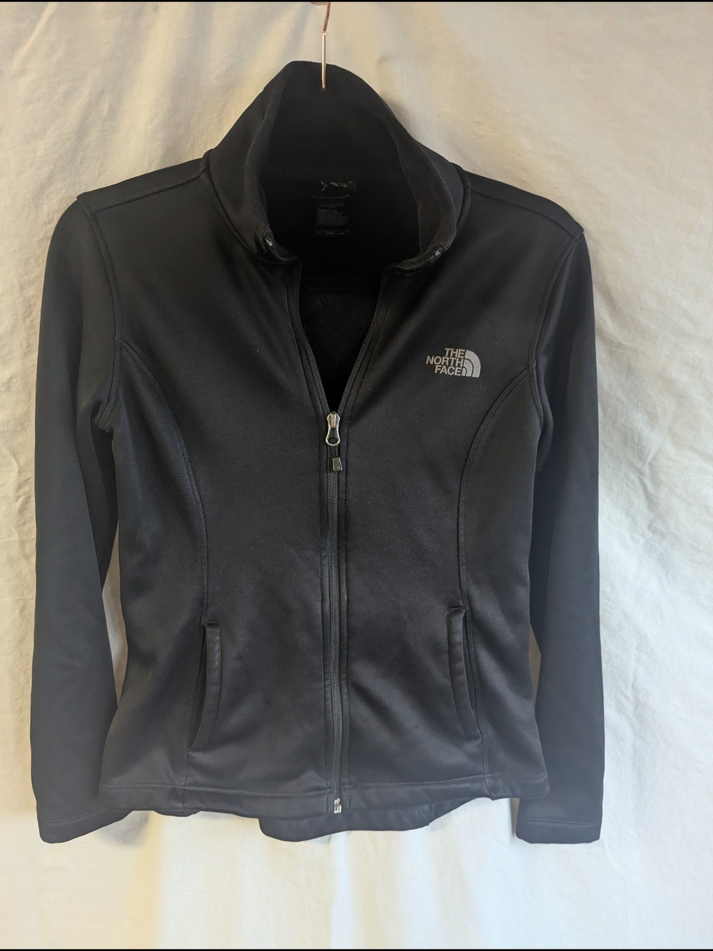 The North Face Women's Black Full-Zip Fleece Jacket